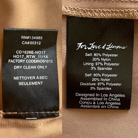 NWT For Love & Lemons Beatrice Strappy Lace 3-D Embroidered Floral Mini Dress XS - Picture 12 of 15